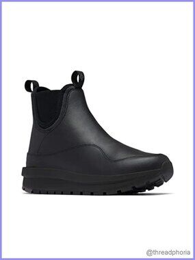 Chelsea Ankle Boots Waterproof Leather Slip-On Omni-Heat Winter